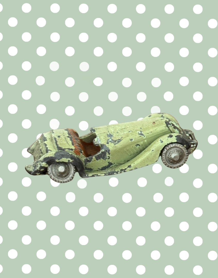 Vintage toy car display piece British collectable model