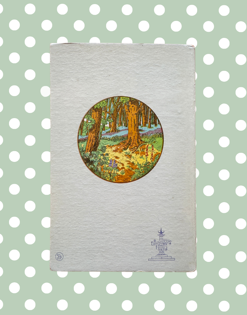 Vintage Flowers of the Country-Side Young Naturalist Book with Colour Illustrations