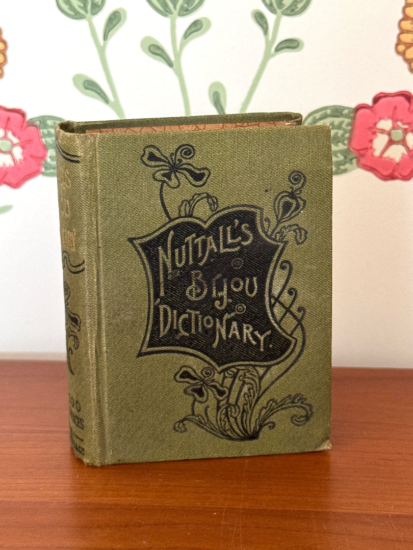 Rare Miniature Nuttall’s Bijou Dictionary | Frederick Warne & Co. | Victorian Collectable