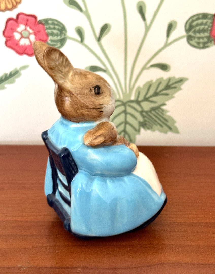 Royal Albert Beatrix Potter Mrs. Rabbit & Bunnies Figurine | Classic Collectable