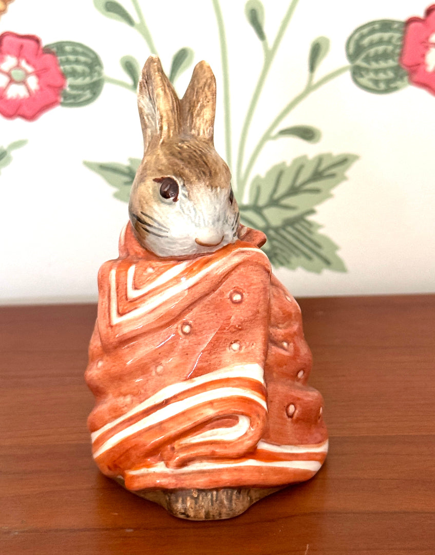 Beatrix Potter ‘Poorly Peter Rabbit’ Beswick Figurine | Frederick Warne & Co. 1976 Collectable