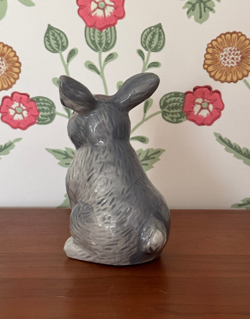 Adorable Vintage Rabbit Salt & Pepper Shakers – Unusual Woodland Themed Kitchen Decor