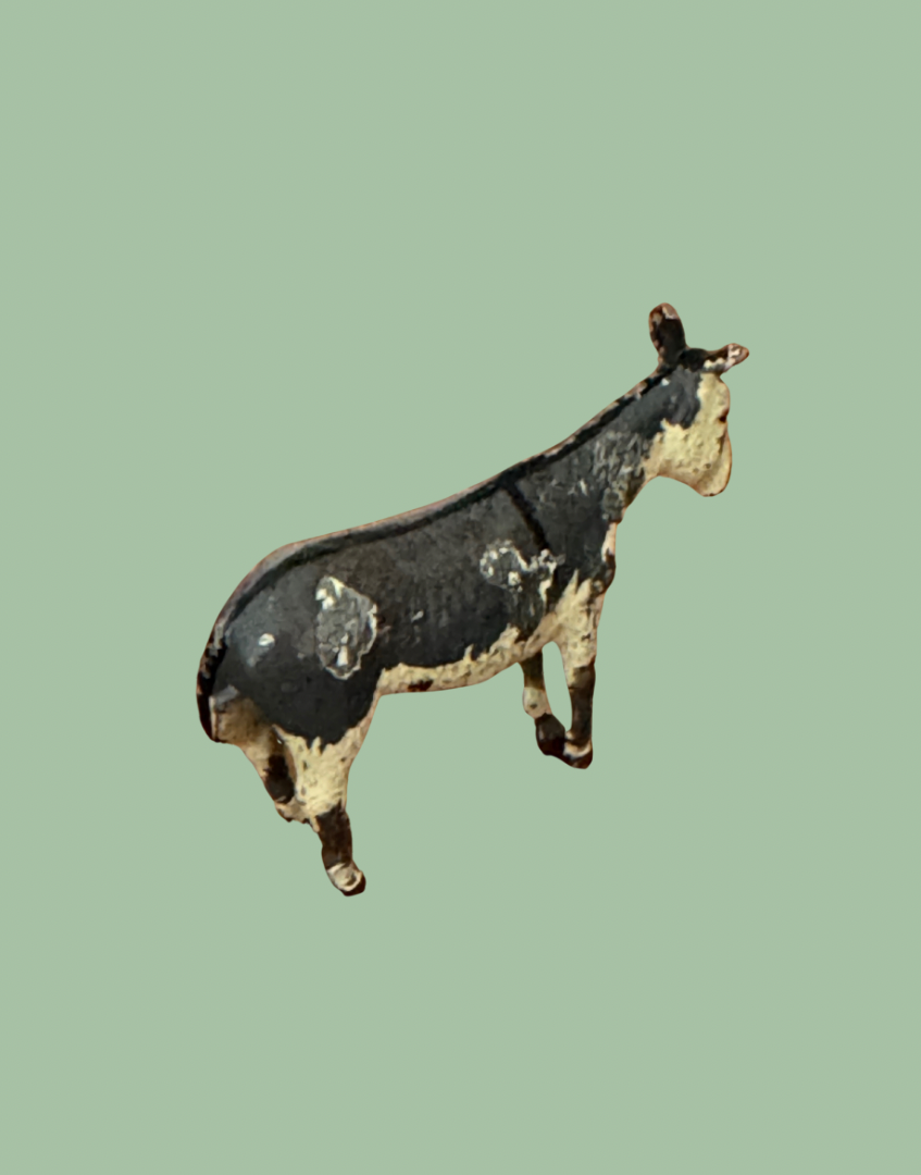1940s Britains Donkey Hand Painted Lead Farm Figure