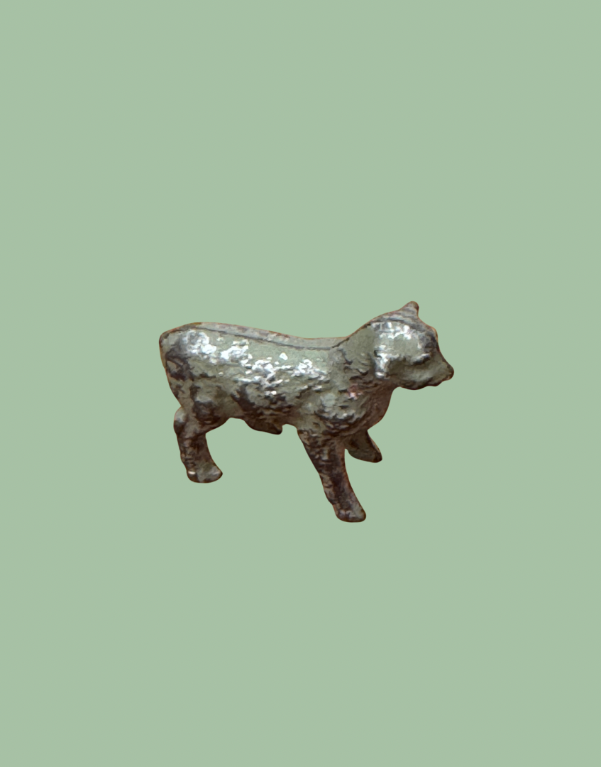 1920s Britains Standing Lamb Tiny Lead Farm Figure