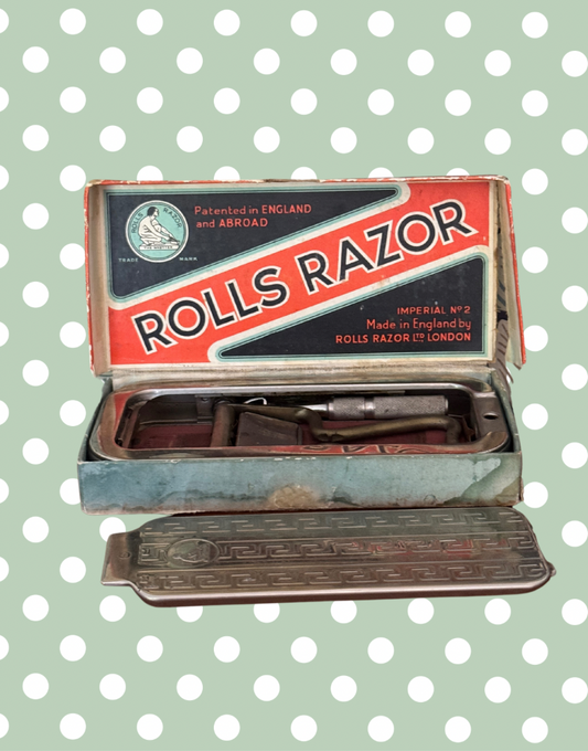 Rare Collectable Rolls Razor Imperial No. 2 | Vintage Self-Sharpening Travel Shaving Kit