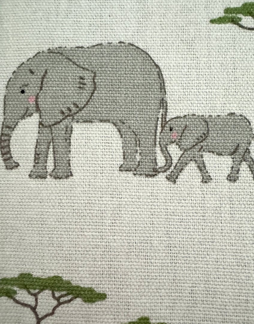 Framed children’s & countryside themed unique wall art from Sophie Allport fabric collection - Safari