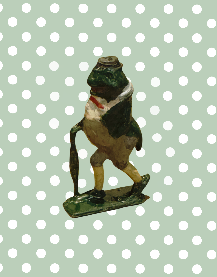 ‘Freddie Frog’ Cococub Vintage Figurine Dapper Characterful Classic 1930s Collectible