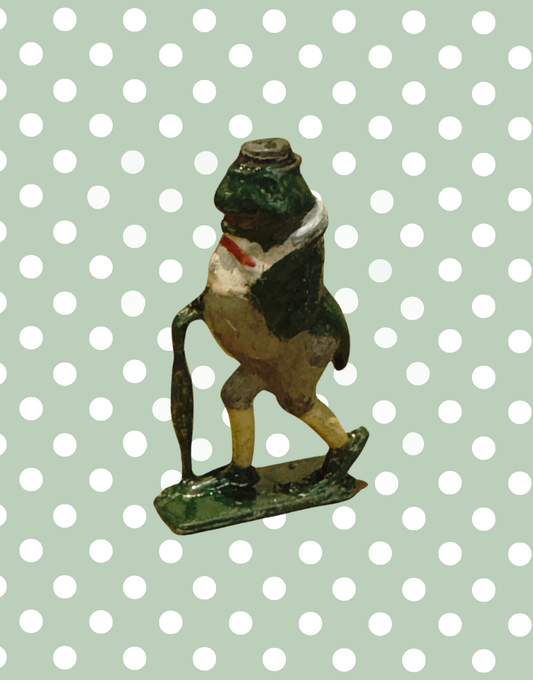 ‘Freddie Frog’ Cococub Vintage Figurine Dapper Characterful Classic 1930s Collectible