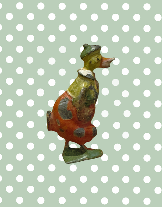 ‘Dumpy Doo Duck’ Britain Cococub Vintage Figurine 