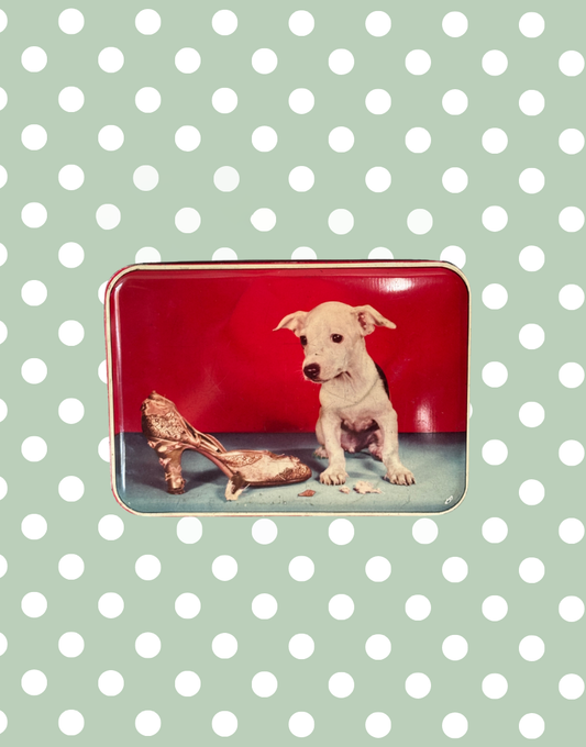 1950s Benson’s Cheeky Puppy Vintage Tin Collectable