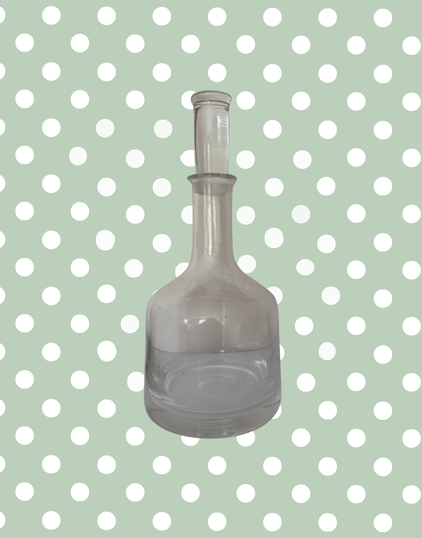 Vintage Dartington Crystal Classic Decanter Frank Thrower 1968–1980 WithOriginal Stopper