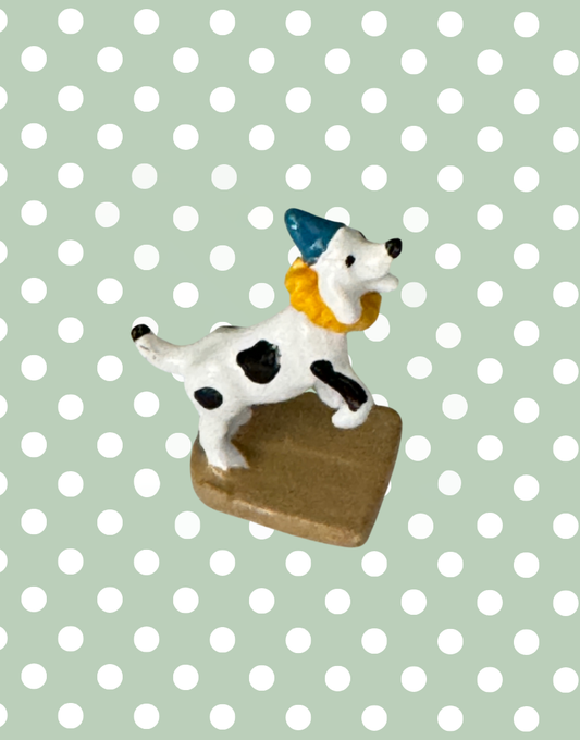 Britains Ltd Circus Dog in Fancy Dress 1920s Vintage Lead Toy Collection