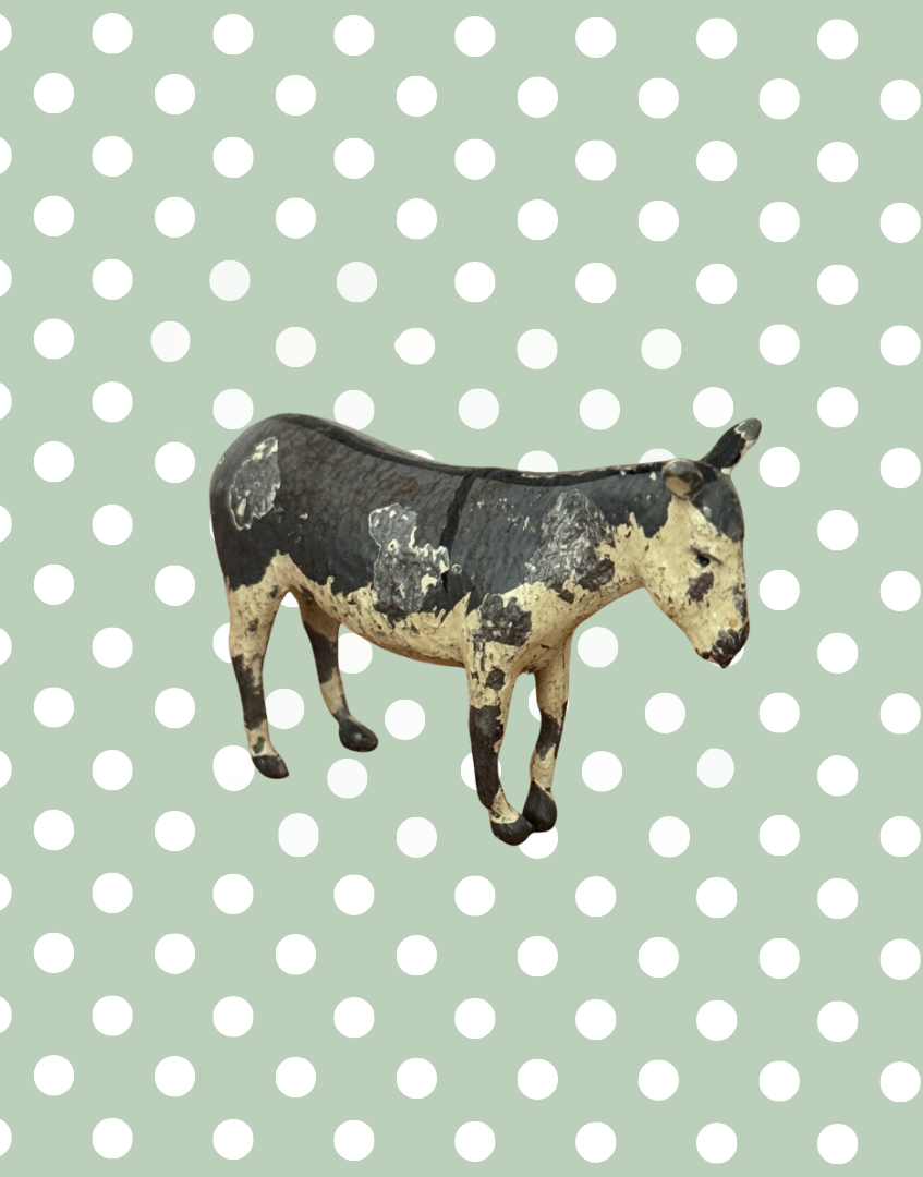 old hand painted britains donkey farm animal figurine