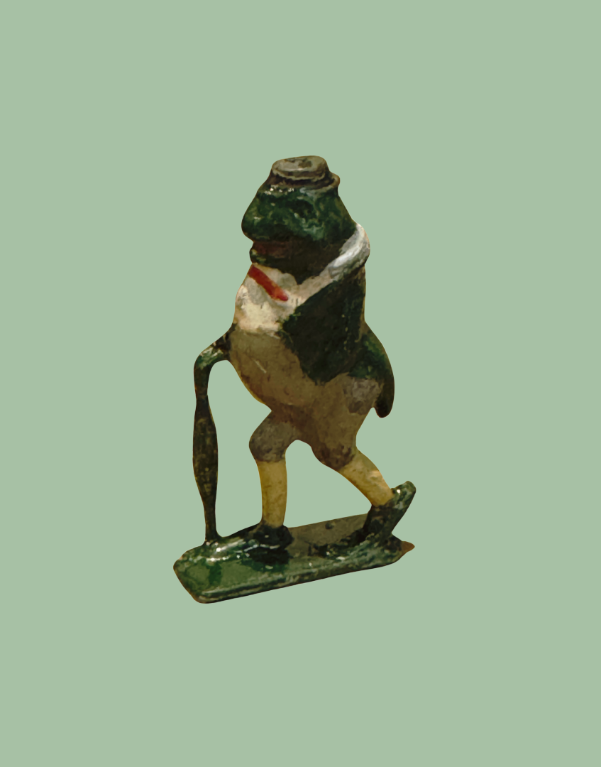 ‘Freddie Frog’ Cococub Vintage Figurine Dapper Characterful Classic 1930s Collectible