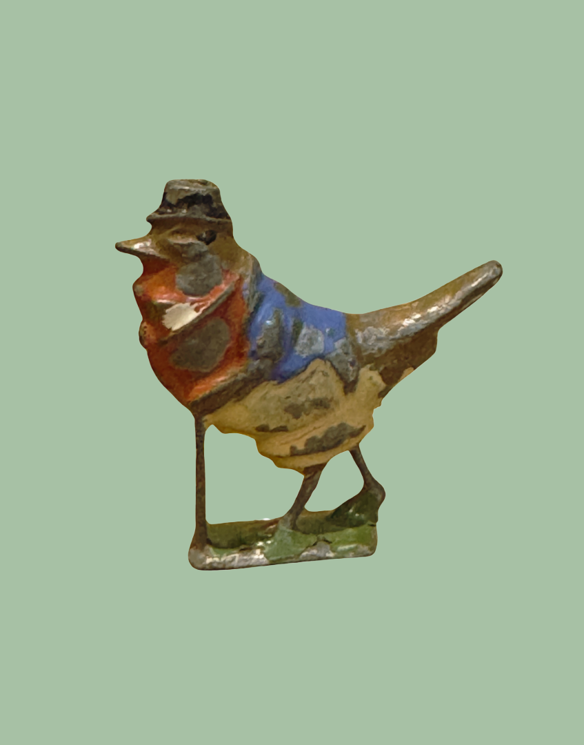 ‘Gussie Robin’ Cadbury Cococub Bird Figurine