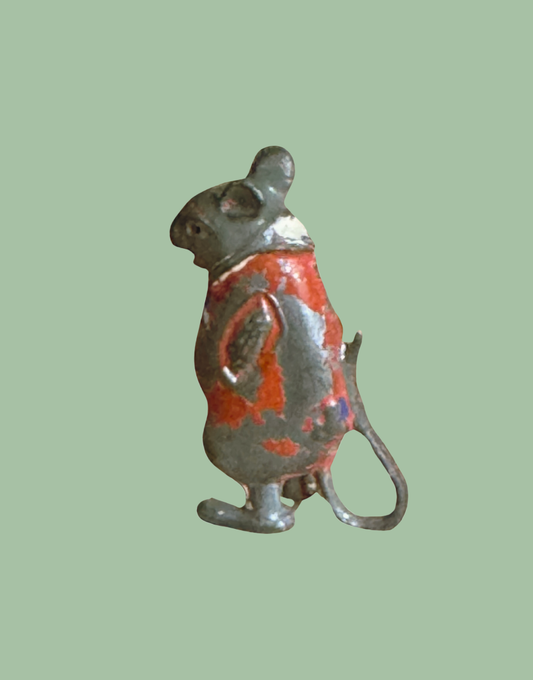 ‘Will Mouse’ Miniature Vintage Cococub Figurine 