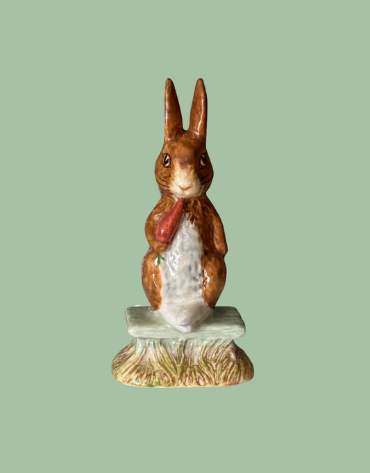 Adorable Vintage Beswick Beatrix Potter Figurine – ‘Fierce Bad Rabbit’ 