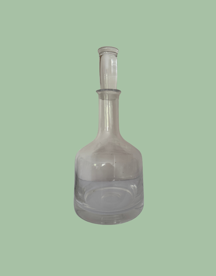 Vintage Dartington Crystal Classic Decanter Frank Thrower 1968–1980 With Original Stopper