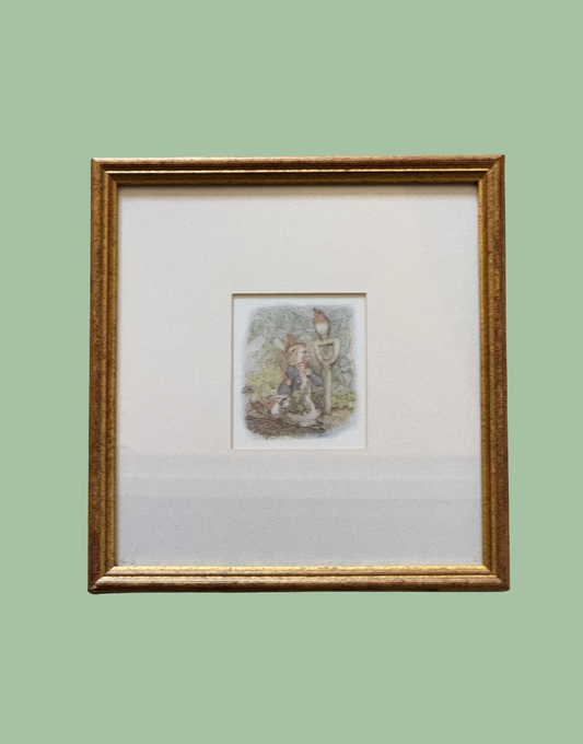 Beatrix Potter Peter Rabbit Antique Framed Wall Art