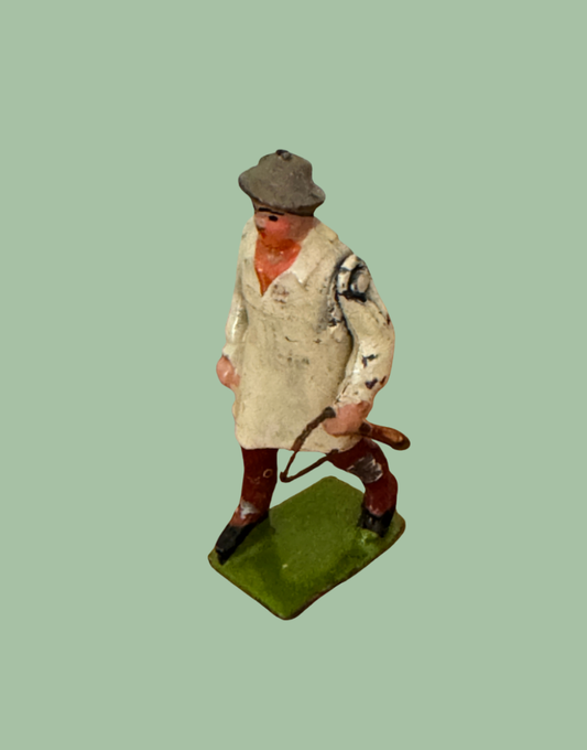Britains 1930s Carter with Whip articulated arm lead farm figure from the Home Farm Series