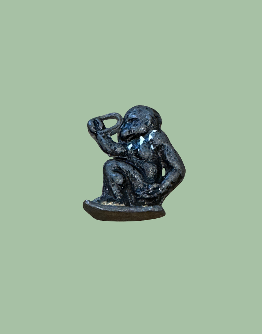 Britains Ltd Zoo Monkey Lead Toy with White Collar Detail