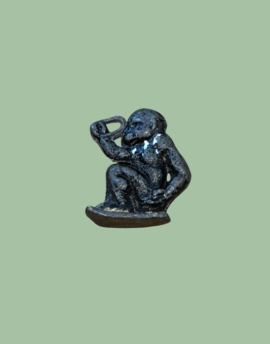 Britains Ltd Zoo Monkey Lead Toy with White Collar Detail