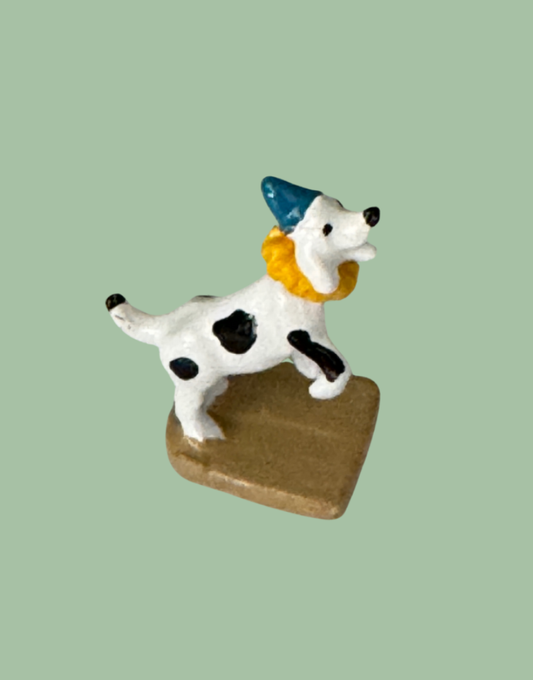 Britains Ltd Circus Dog in Fancy Dress 1920s Vintage Lead Toy Collection