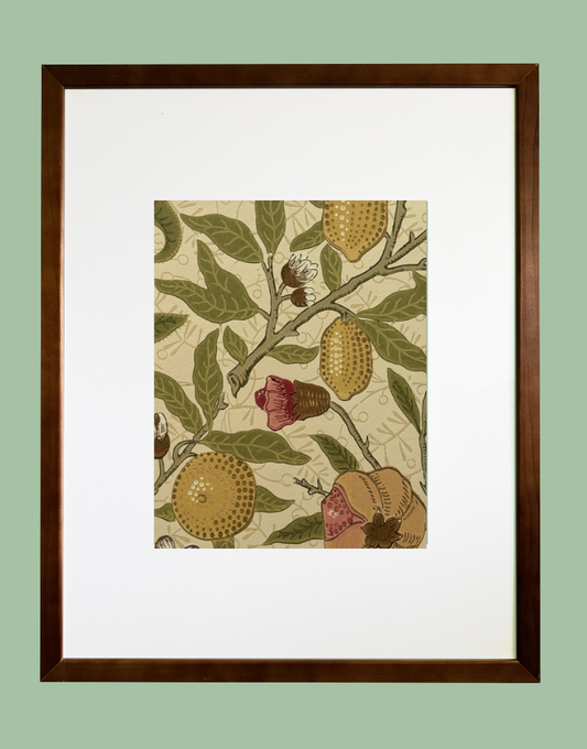 ‘Fruit – Limestone & Artichoke’ Vintage Morris & Co. Classic Wall Art