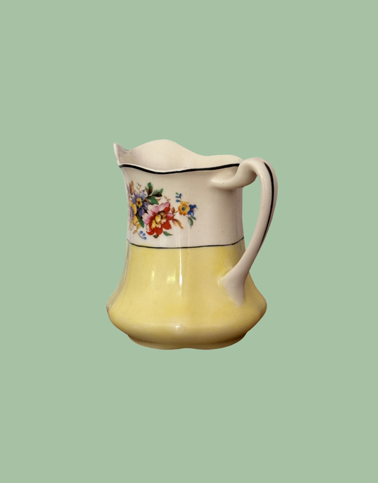 Johnson Bros Pareek ‘Lombardy’ Floral Yellow Jug 