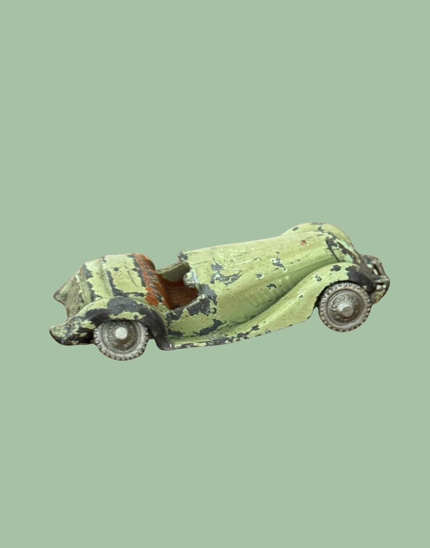 Vintage toy car display piece British collectable model