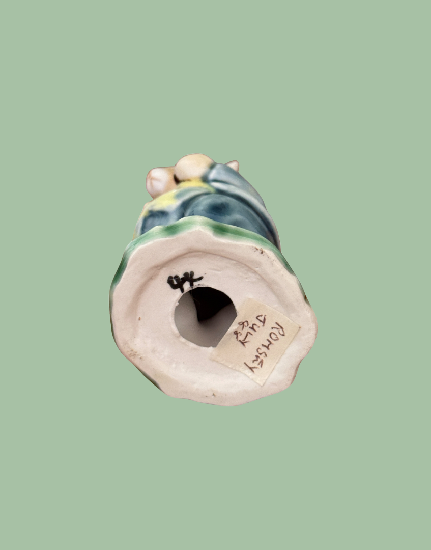 Base of Albert Kessler ceramic collectable rabbit ornament