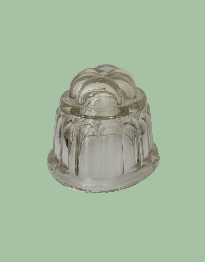 Traditional Glass Collectable Pudding Mould