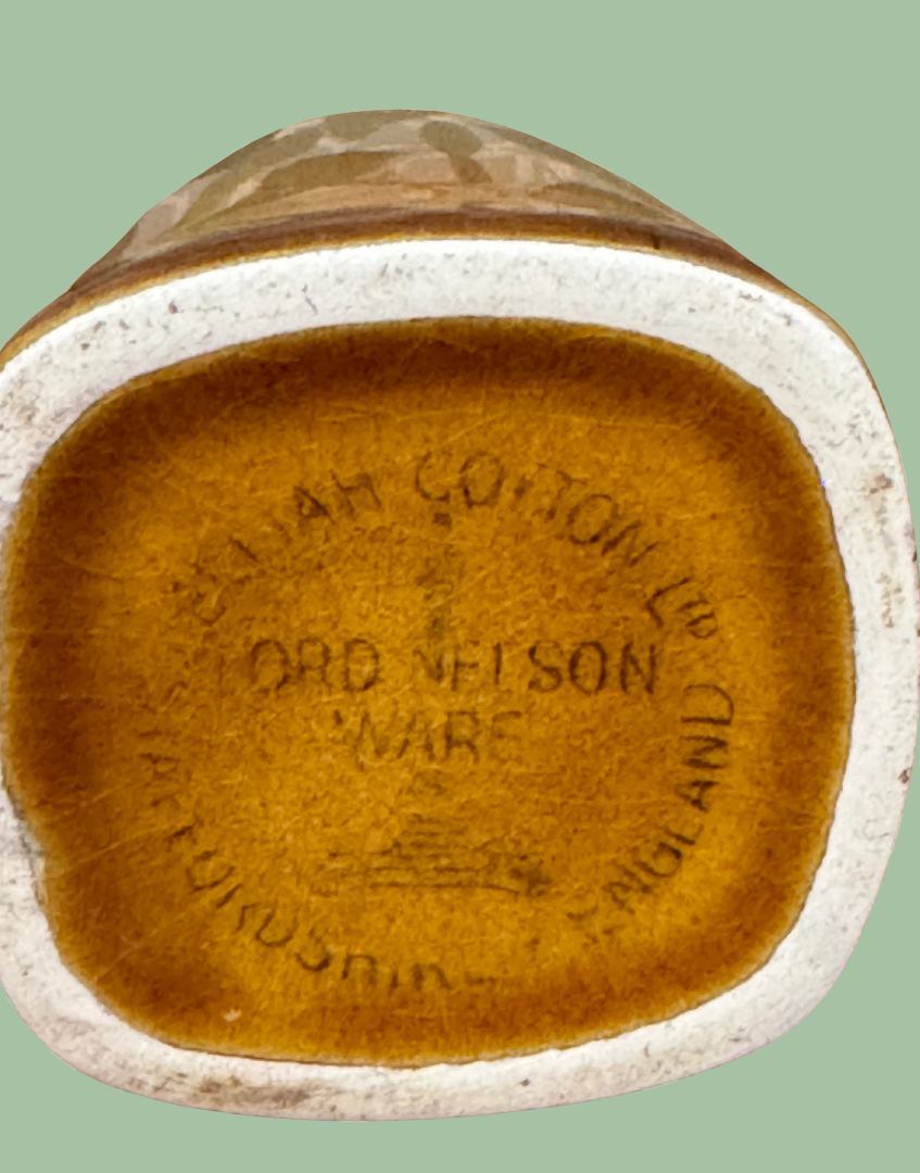 Lord Nelson Ware, Staffordshire England maker stamp on base of kitchenware collectable