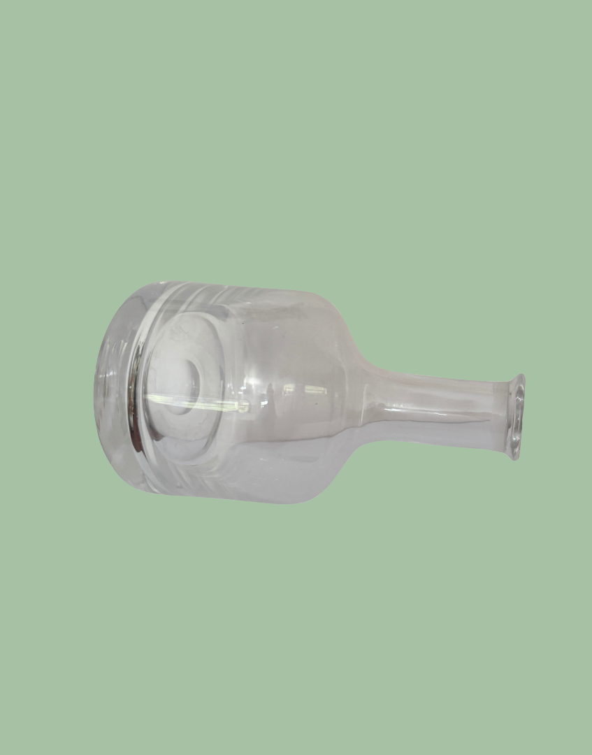 Side View of Vintage Dartington Crystal Classic Decanter