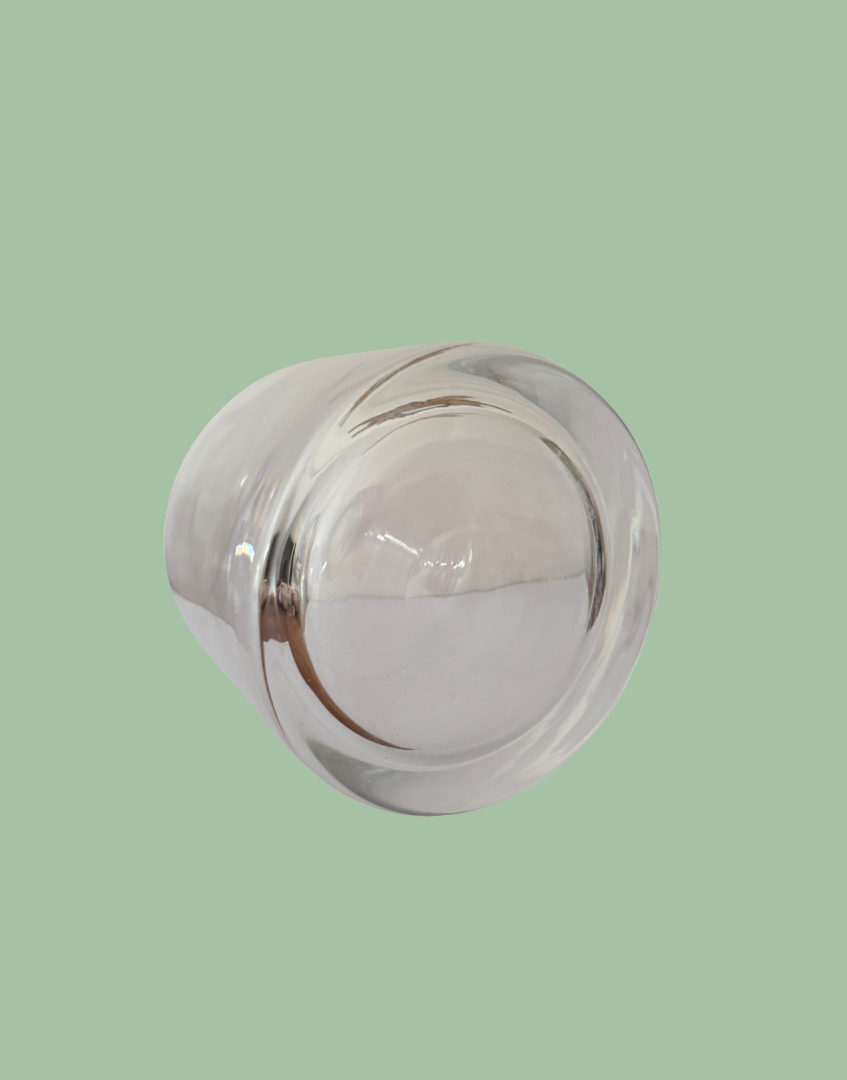 base of vintage dartington crystal decanter