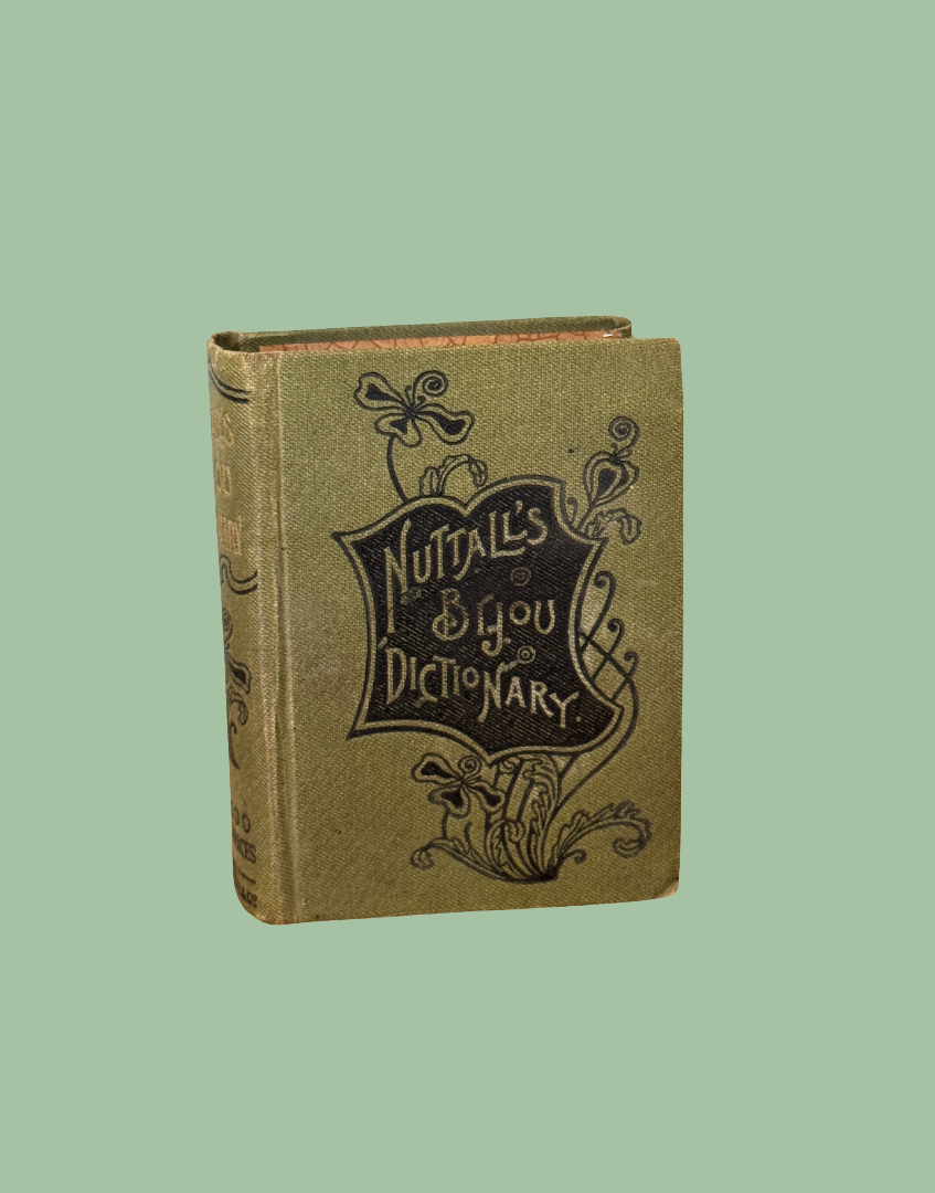 Rare Miniature Nuttall’s Bijou Dictionary