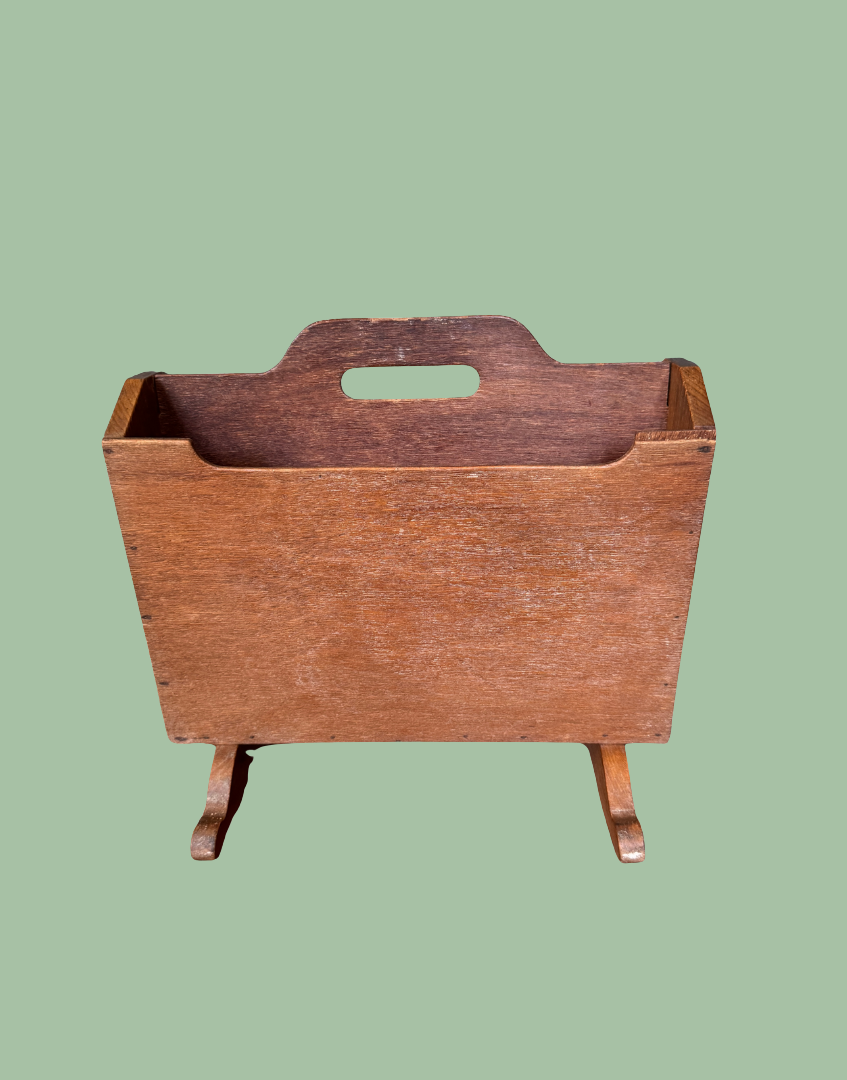Vintage Home Storage & Display Magazine Rack
