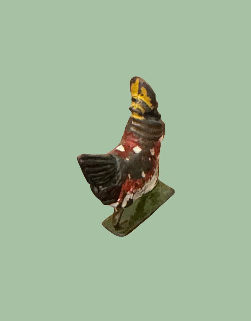 Back View of Henrietta ‘Fussy Feathers’ Britains Ltd Collectable Toy