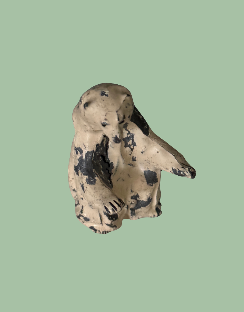 vintage britains polar bear toy figurine