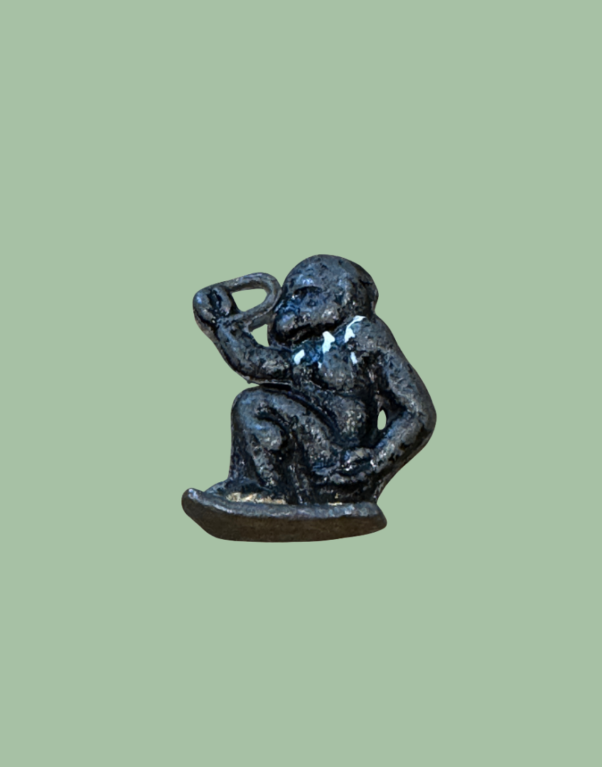 Britains Ltd Zoo Monkey Lead Toy with White Collar Detail