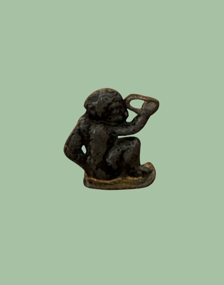 monkey lead toy vintage collectable