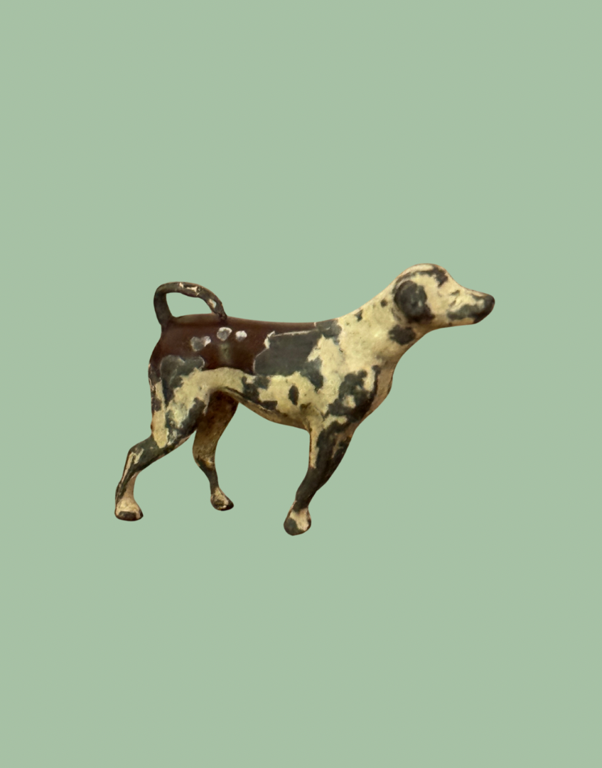 1920s Britains Standing Dog Tiny Lead Farm Figure