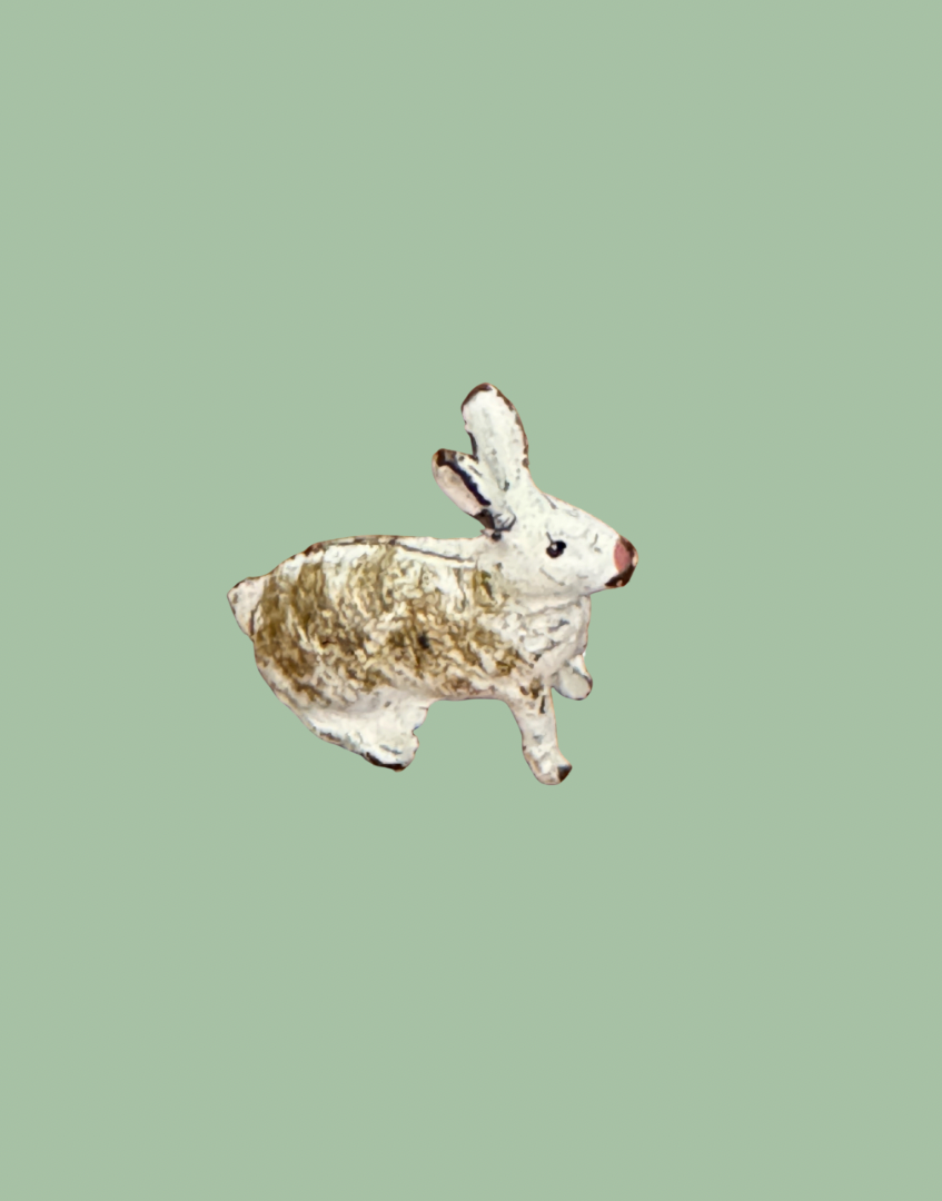 1920s Britains Rabbit Tiny Lead Woodland Animal Figure