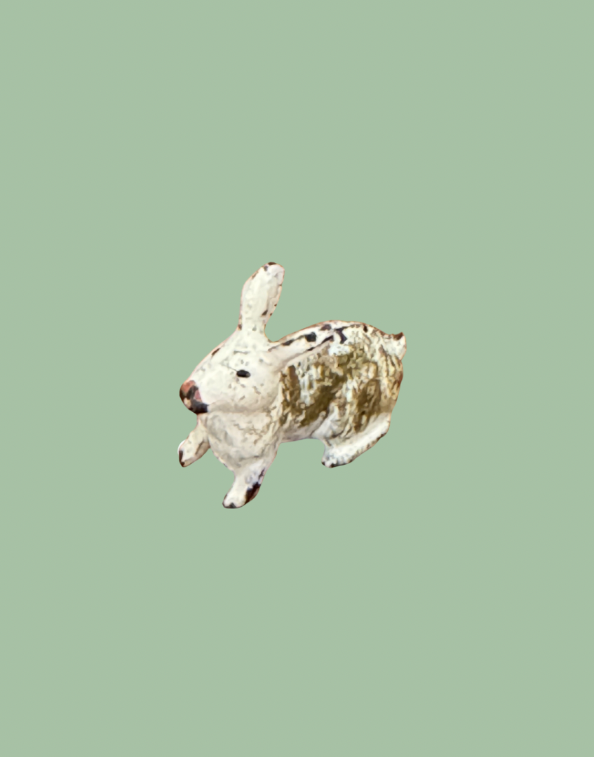 1920s Britains Rabbit Tiny Lead Woodland Animal Figure