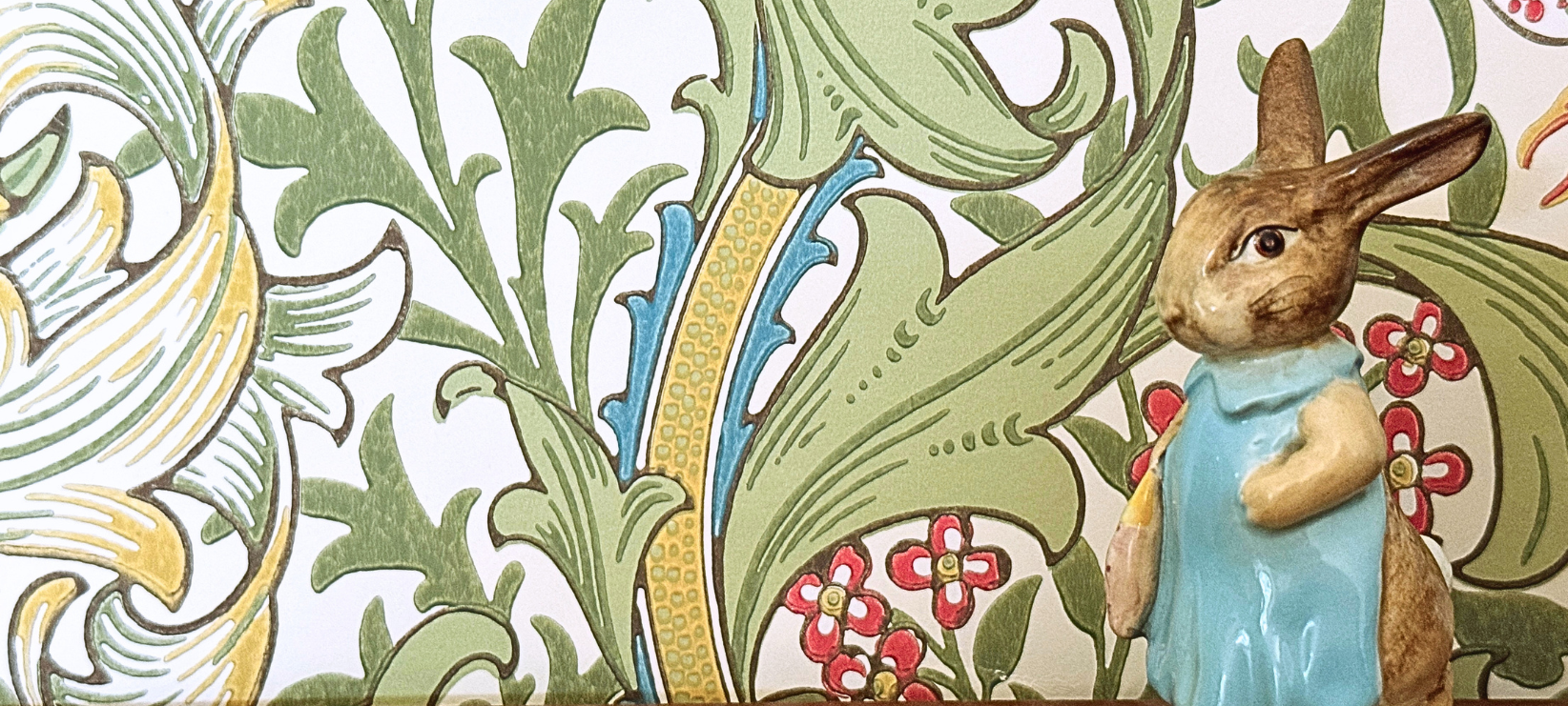 beatrix potter mrs bunny vintage ceramic collectable figurine