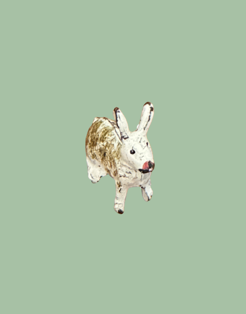 1920s Britains Rabbit Tiny Lead Woodland Animal Figure