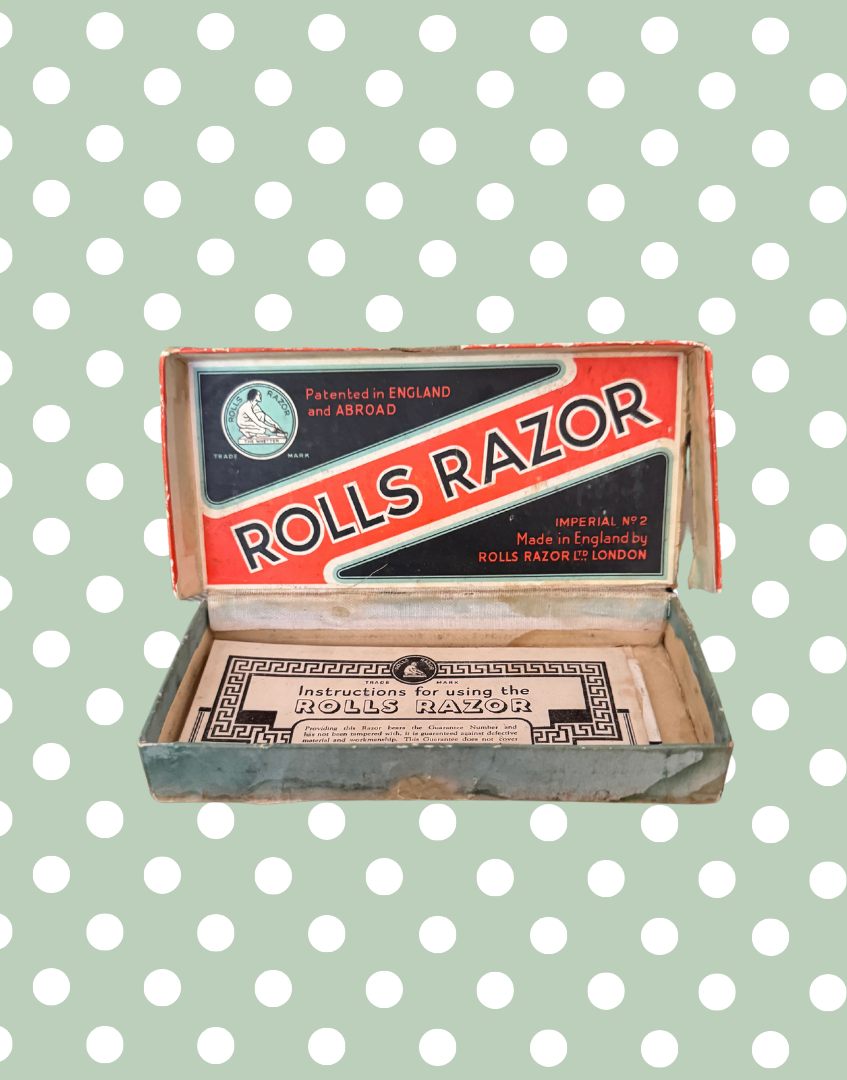 Rare Collectable Rolls Razor Imperial No. 2 | Vintage Self-Sharpening Travel Shaving Kit