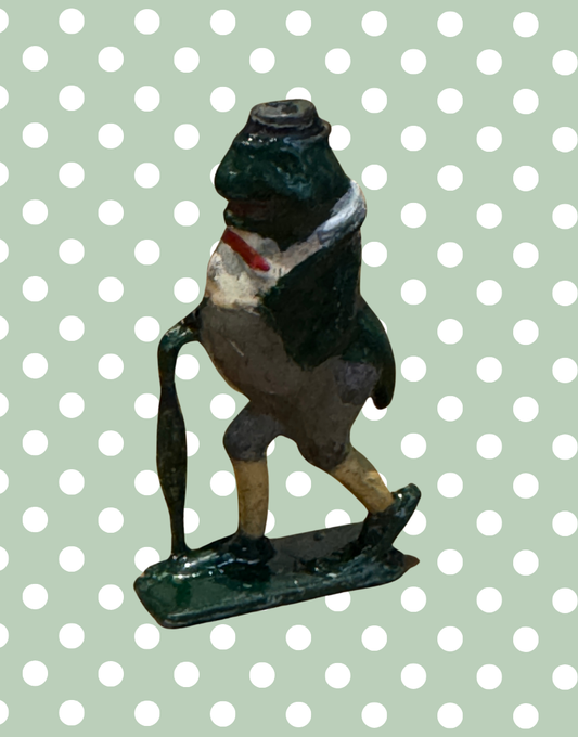 ‘Freddie Frog’ Cococub Vintage Figurine | Dapper Characterful Classic 1930s Collectible