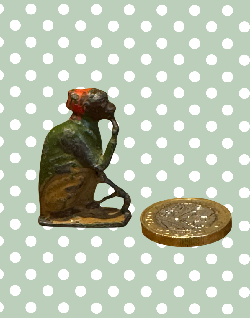 ‘Monty Monkey’ Vintage Cococub Figurine | Delightful Animal  Pre-War Toy Collectable