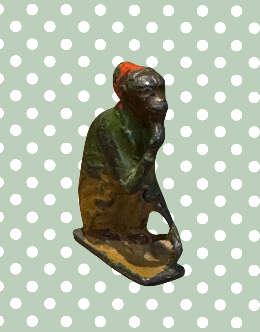 ‘Monty Monkey’ Vintage Cococub Figurine | Delightful Animal  Pre-War Toy Collectable